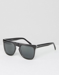 Квадратные солнцезащитные очки Komono Bennet - Черный