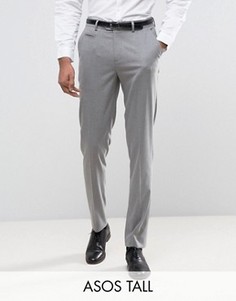 Серые брюки скинни ASOS TALL - Серый