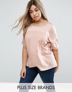 Блузка размера плюс Junarose - Розовый