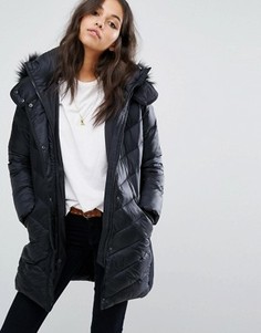 Пальто средней длины Abercrombie &amp; Fitch - Черный