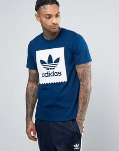 Футболка с логотипом adidas Skateboarding BK1445 - Синий