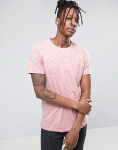 Футболка в горошек Redefined Rebel - Розовый