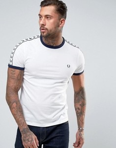 Белая футболка Fred Perry Sports Authentic - Белый