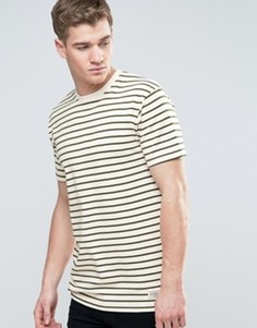 Полосатая футболка из плотного трикотажа Redefined Rebel - Зеленый