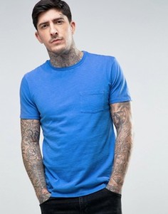 Трикотажная футболка с карманом Lee - Синий