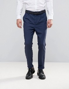 Зауженные брюки Jack &amp; Jones Premium - Темно-синий