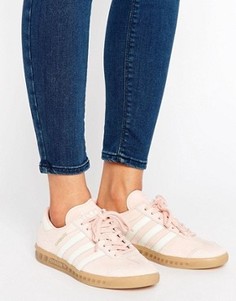 Розовые кроссовки Adidas Hamburg - Розовый