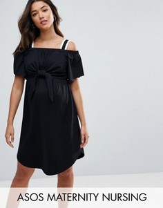 Платье для кормящих мам ASOS Maternity - Черный