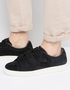 Черные кроссовки на липучках Puma Basket Premium 36318501 - Черный