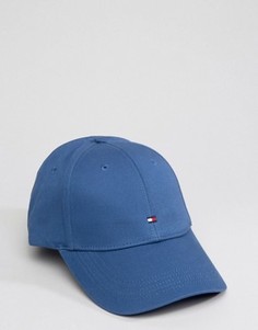 Синяя классическая бейсболка с флагом Tommy Hilfiger - Синий