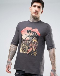 Футболка с принтом группы Metallica ASOS - Черный