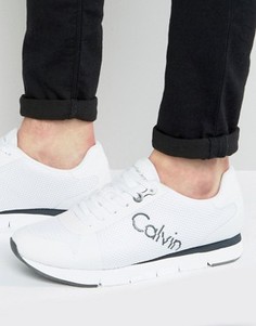 Сетчатые кроссовки Calvin Klein Jacques Runner - Белый