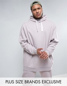 Серый худи с логотипом Puma PLUS эксклюзивно для ASOS 57532701 - Серый