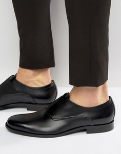Оксфордские туфли с эластичными вставками HUGO by Hugo Boss Sigma - Черный