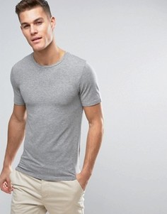 Обтягивающая футболка Jack &amp; Jones Core - Серый