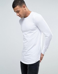 Обтягивающий лонгслив Jack &amp; Jones Core - Белый