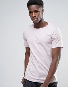 Футболка Weekday Lee - Фиолетовый