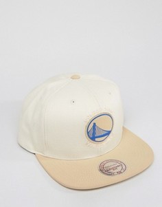 Бейсболка Mitchell &amp; Ness Serve Golden State Warriors - Stone