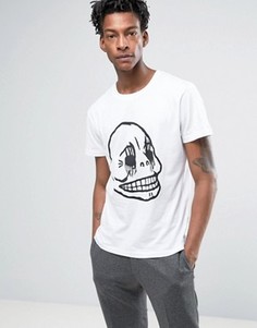 Футболка с принтом Cheap Monday - Белый