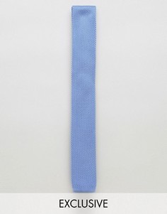 Вязаный галстук Noose &amp; Monkey - Синий