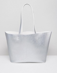 Двусторонняя сумка-шоппер ASOS - Белый