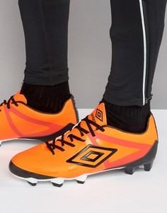 Футбольные кроссовки Umbro Velocita Club HG - Оранжевый