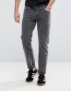 Эластичные черные джинсы слим ASOS - Синий