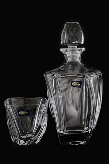 Набор для виски 7 предметов Crystalite Bohemia