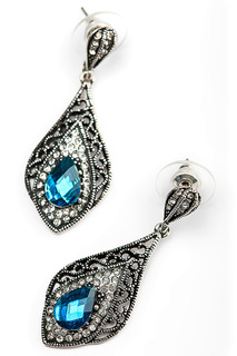 Серьги Aquamarine