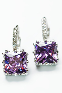 Серьги "Аметист" CHANTAL