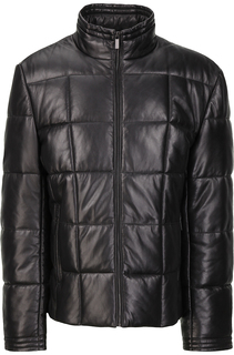 Кожаный пуховик Urban Fashion for men