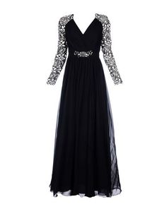 Длинное платье Badgley Mischka