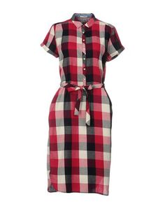 Платье до колена Tommy Hilfiger Denim