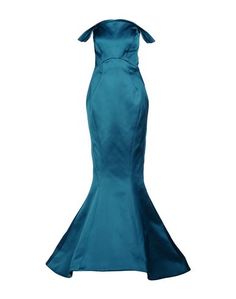 Длинное платье Zac Posen