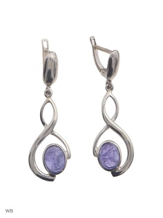 Ювелирные серьги SL Silverland