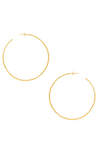 Taner xl hoop earrings - gorjana