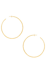 Taner xl hoop earrings - gorjana