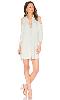 Sara frayed dress - maven west