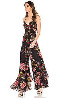 Peony floral spiral jumpsuit - NICHOLAS