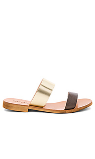 Leather slide sandals - cocobelle