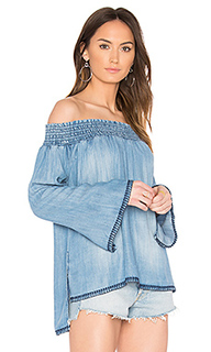 Smocked off shoulder top - Bella Dahl