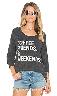 Пуловер coffee friends &amp; weekends - Chaser