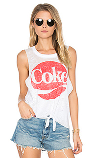 Coke tie front muscle tee - Chaser