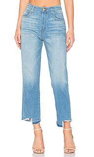 Ivy high rise crop straight - J Brand