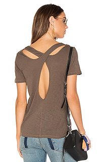 Cross back slub tee - Splendid