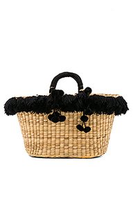 Luly tote black fringe tote - Nannacay