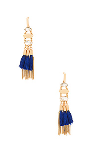 Tassel and fringe chandelier earring - Rebecca Minkoff