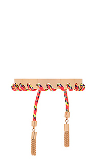 Climbing rope whipstitch skinny cuff - Rebecca Minkoff