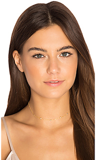 5 spaced out cz choker - Jacquie Aiche