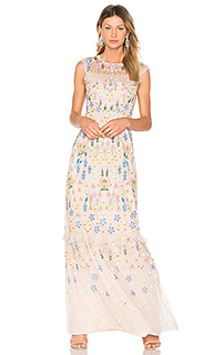 Flowerbed embroidery gown - Needle &amp; Thread